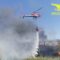 incendio elicottero vigili corpo forestale