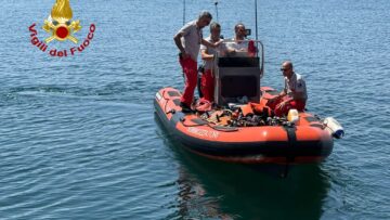 sommozzatori vigili del fuoco