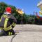 Sassari, incendio di bombole GPL in una palazzina di via Baldedda: intervento dei vigili del fuoco
