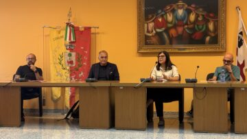 Foto incontro Confcommercio e Comune di Muravera