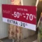Saldi estivi, in Sardegna un negozio su tre registra vendite in calo