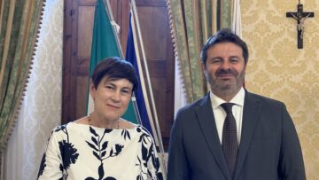 Il prefetto Di Quattro e il sindaco Mascia 2